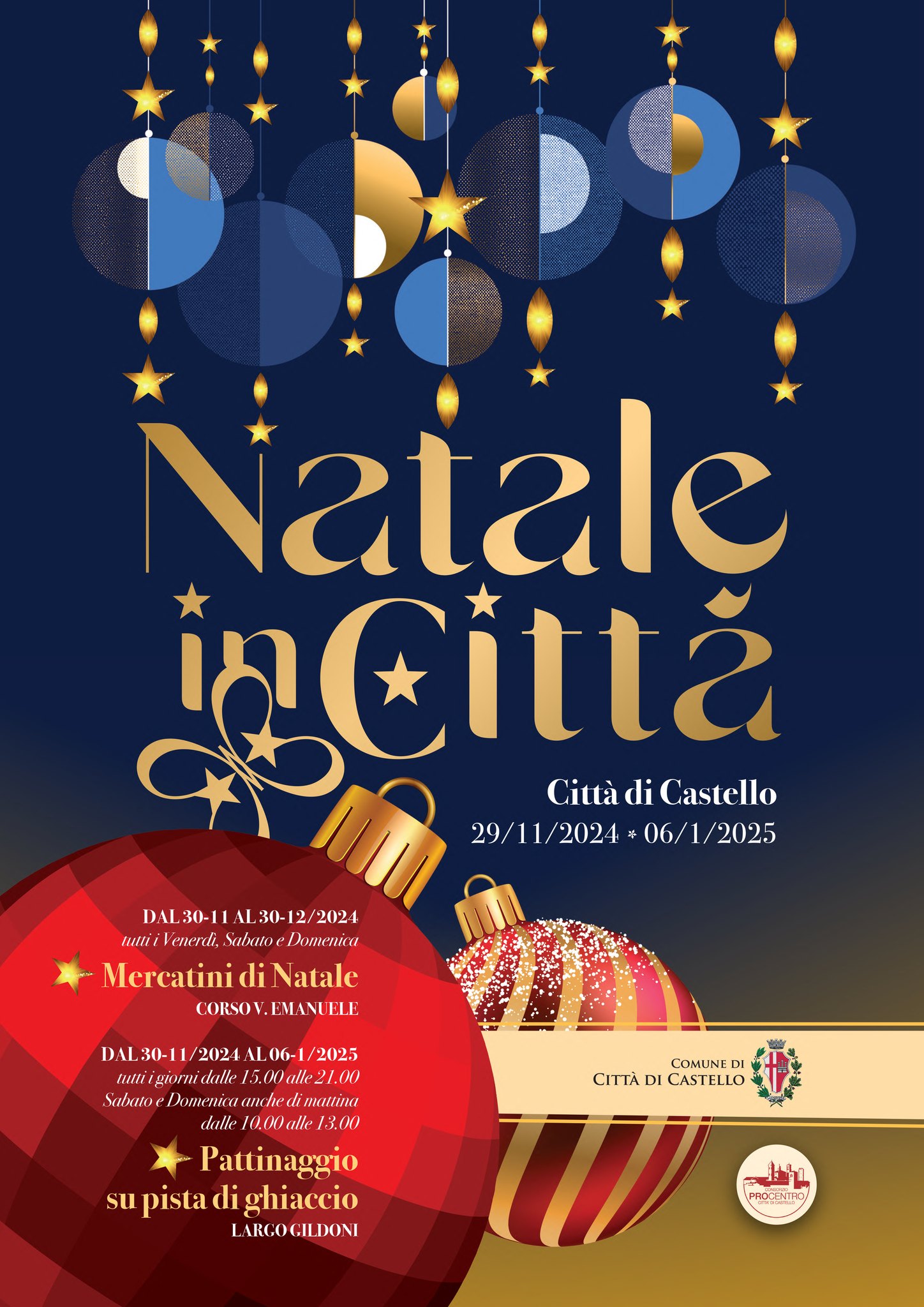 “NATALE IN CITTÀ” – Tutti gli eventi a Città di Castello per il mese di Natale!